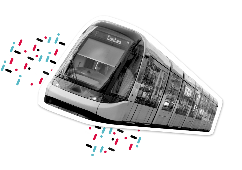 Illustration d'un tram